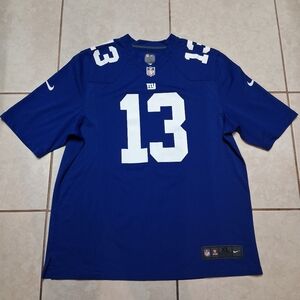 Nike Odell Beckham Jr New York Giants On Field NFL Football Jersey Mens XL